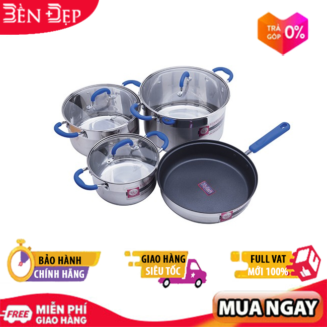BỘ 3 NỒI CHẢO SMARTCOOK SM-1497