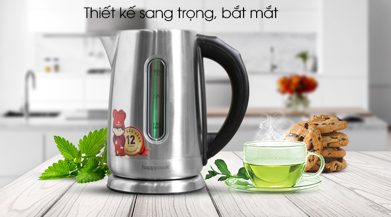 Ấm Siêu Tốc Happy Cook HEK-170D (1.7L)