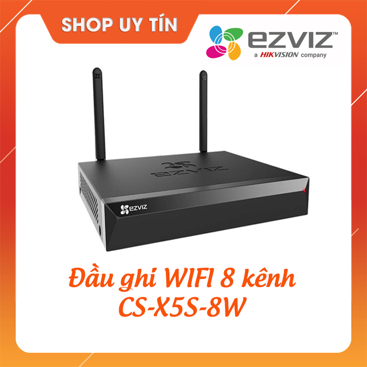 Đầu ghi hình camera IP Ezviz CS-X5S-8W - 8 kênh