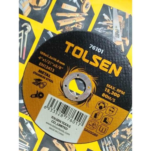 Đĩa cắt sắt inox Tolsen 76101