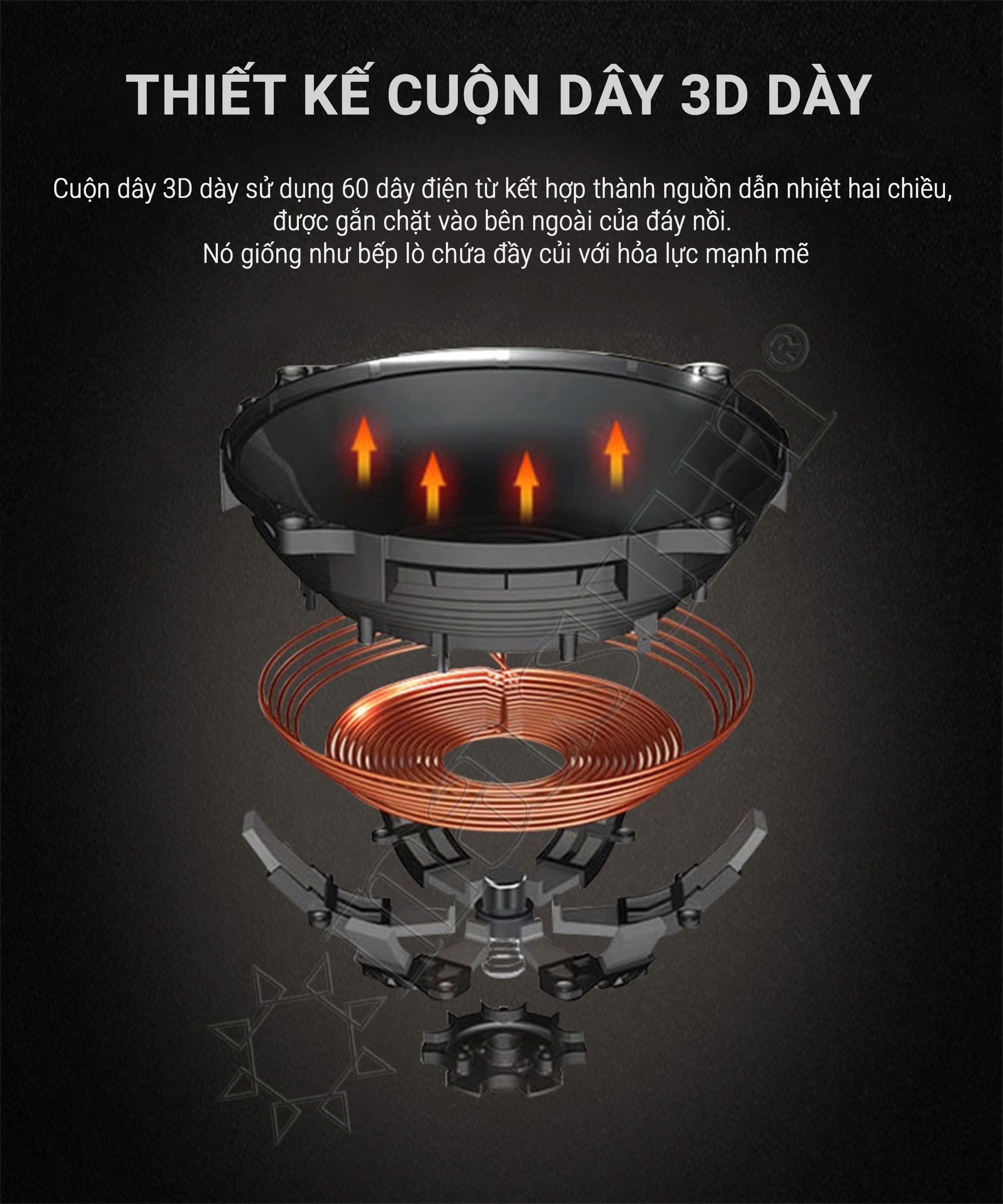 Nồi cơm điện NASUN NS-N503 2.2L