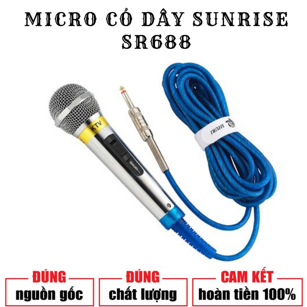 Mic có dây Shuri SR-688