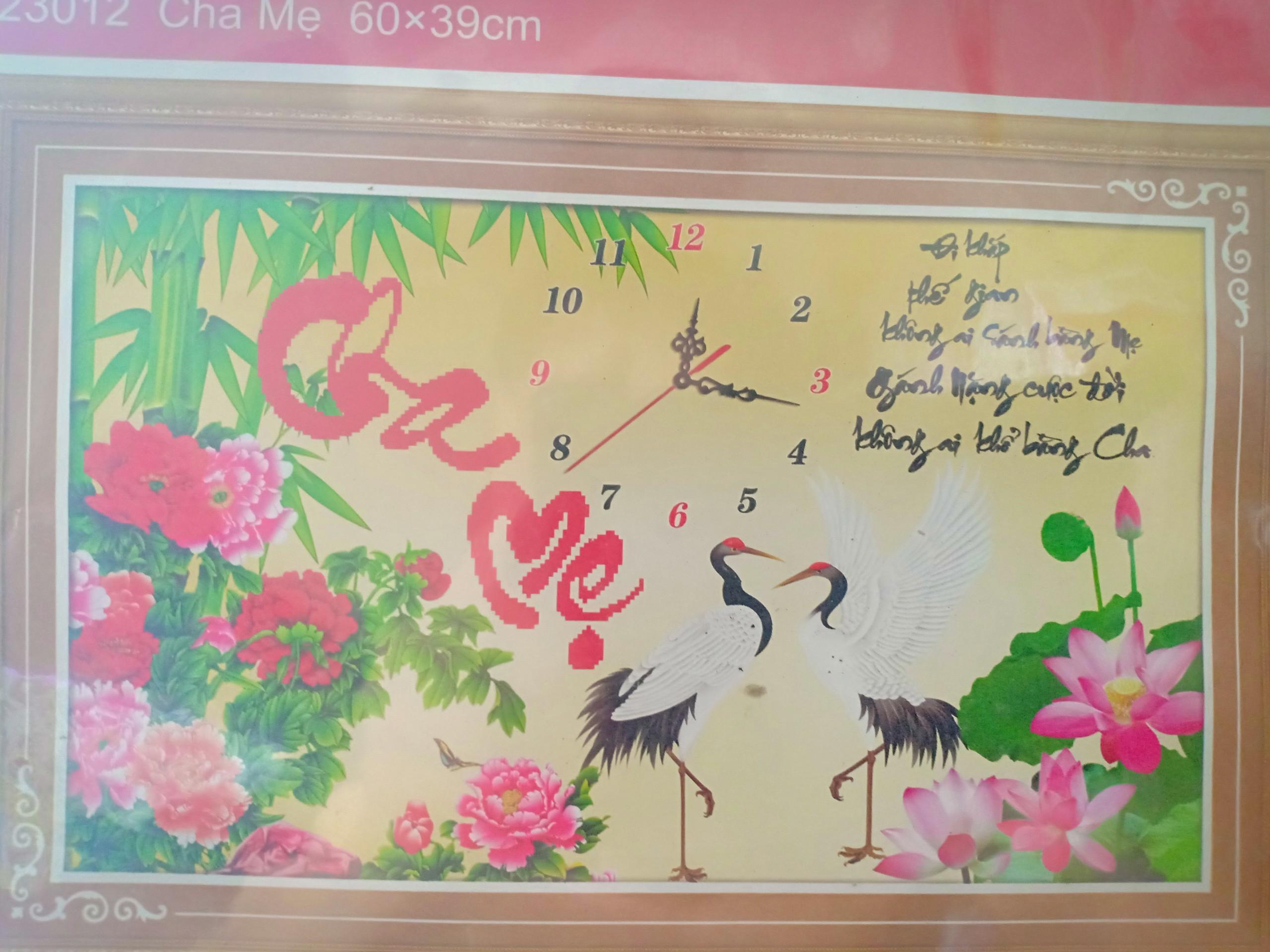 Tranh đồng hồ 223012