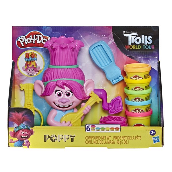 Bộ đồ chơi đất nặn công chúa Poppy Trolls Play Doh E7022