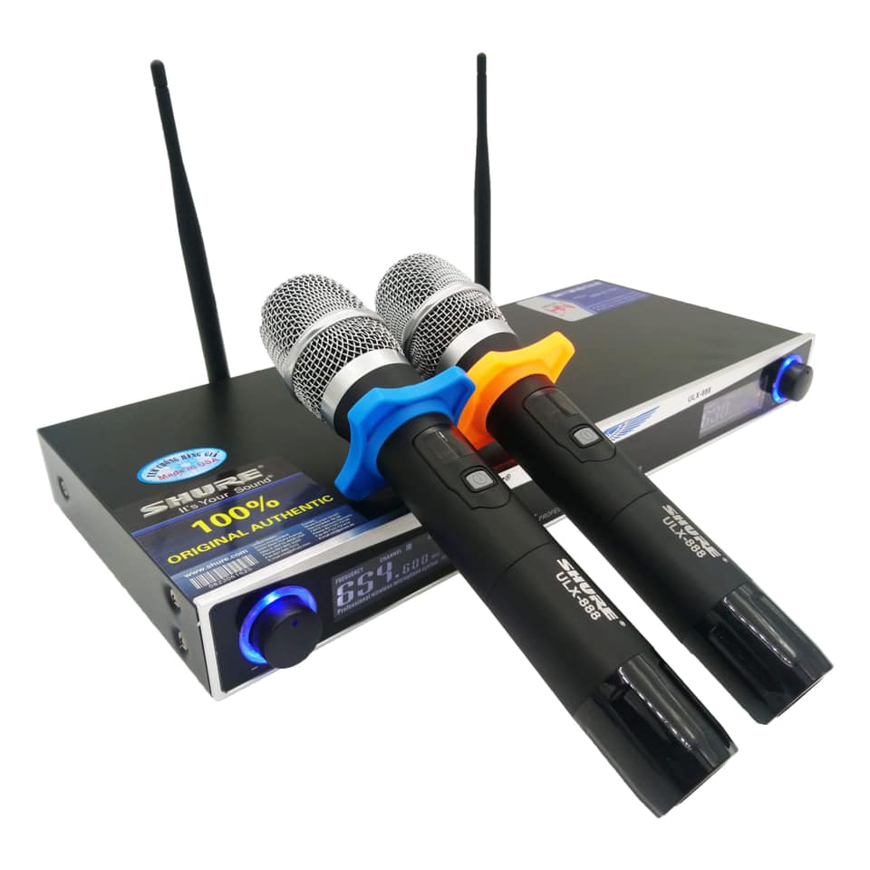 Bộ Micro karaoke không dây Shure ULX-888
