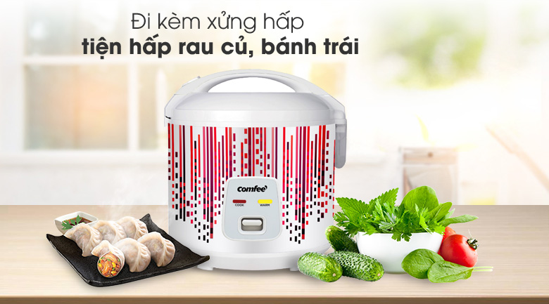 Nồi Cơm Điện Comfee CR-CM1020(D) 1L