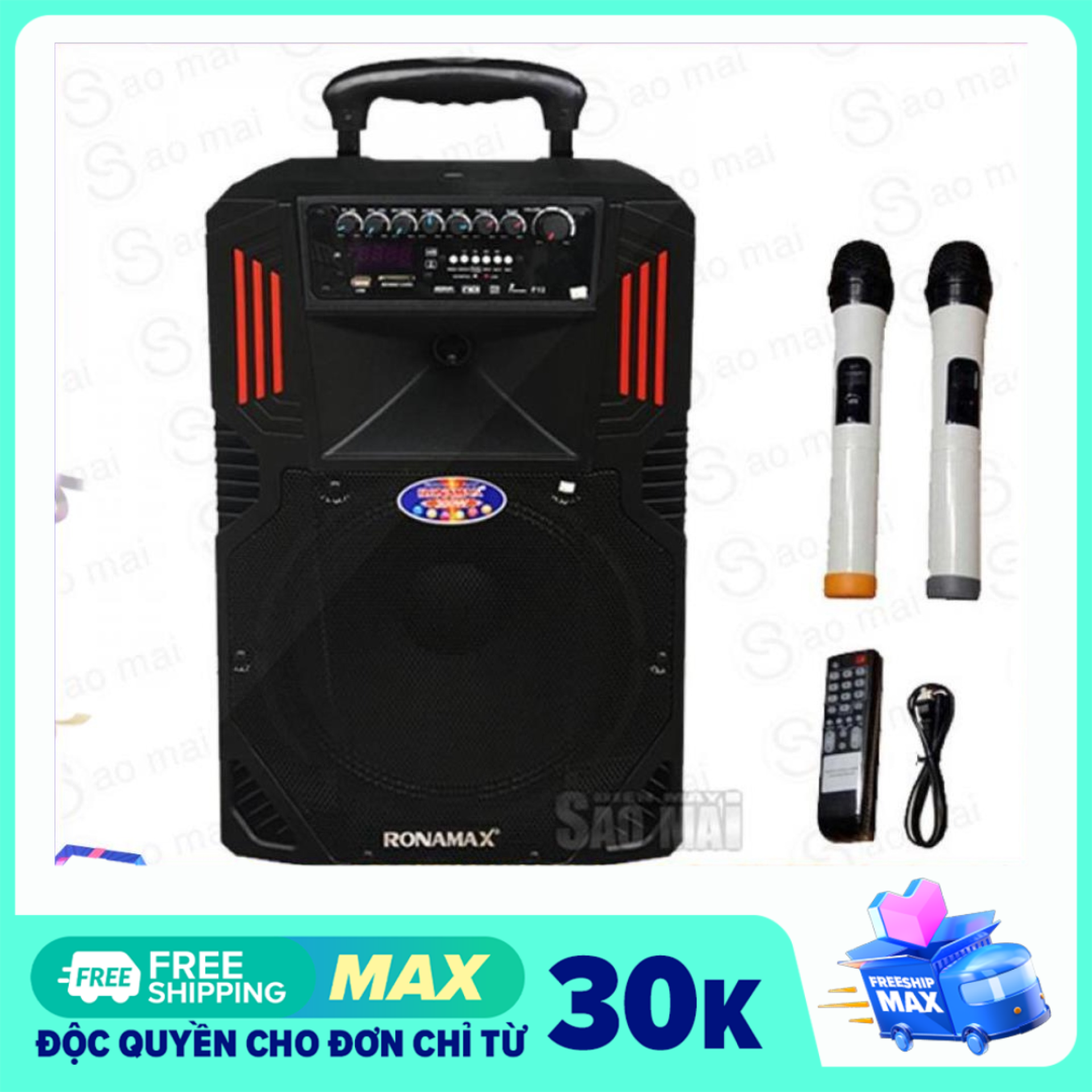 Loa kéo Bluetooth Ronamax F12