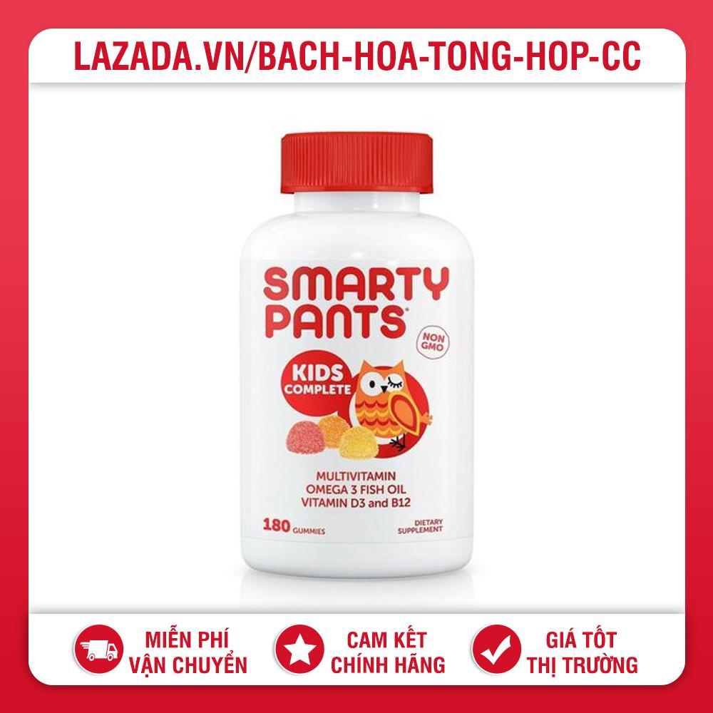 Kẹo bổ đa Vitamin+Omega cho trẻ em Smarty Pants Kids Complete 180 viên