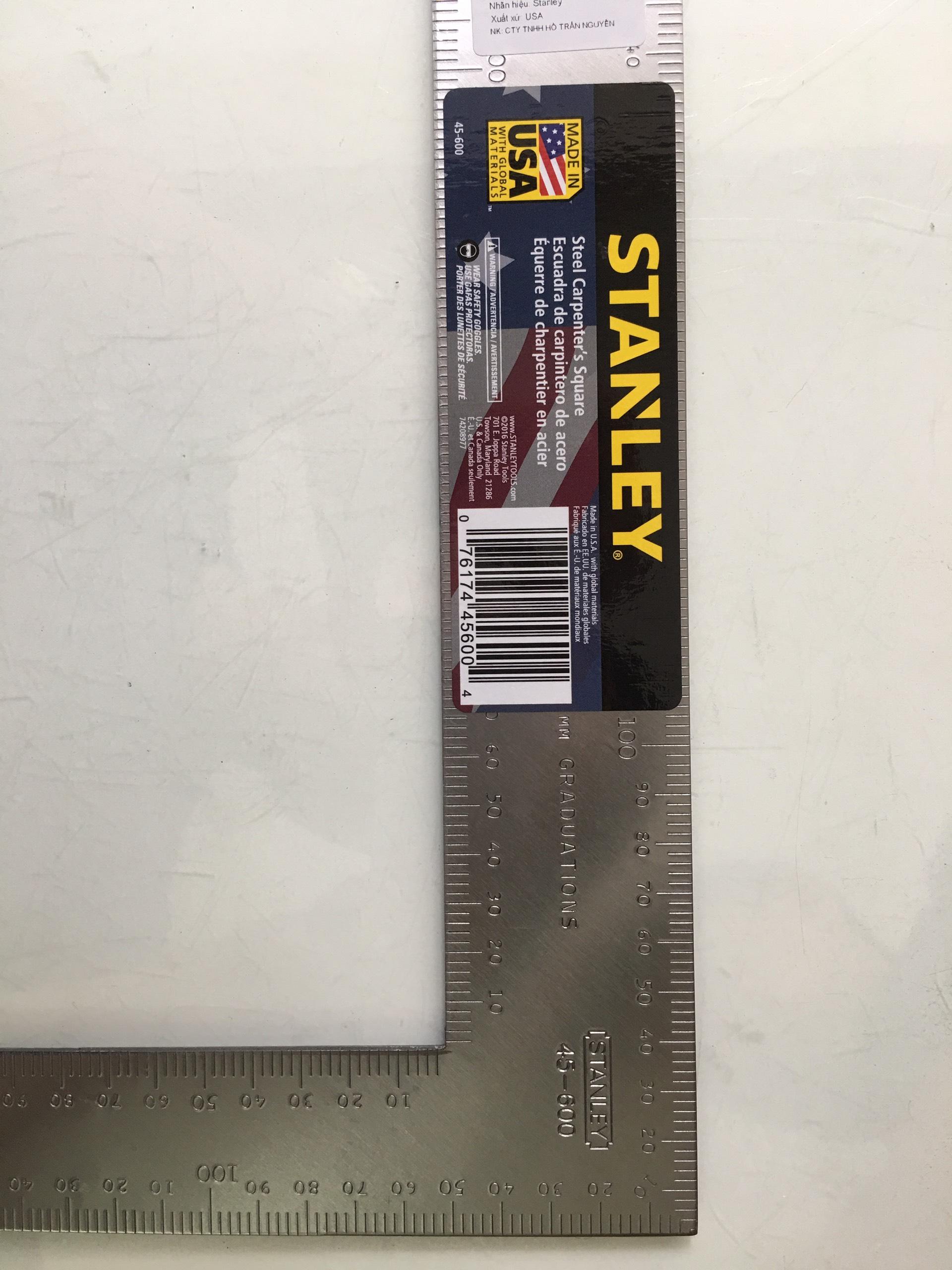THƯỚC KẺ VUÔNG STANLEY 45-600
