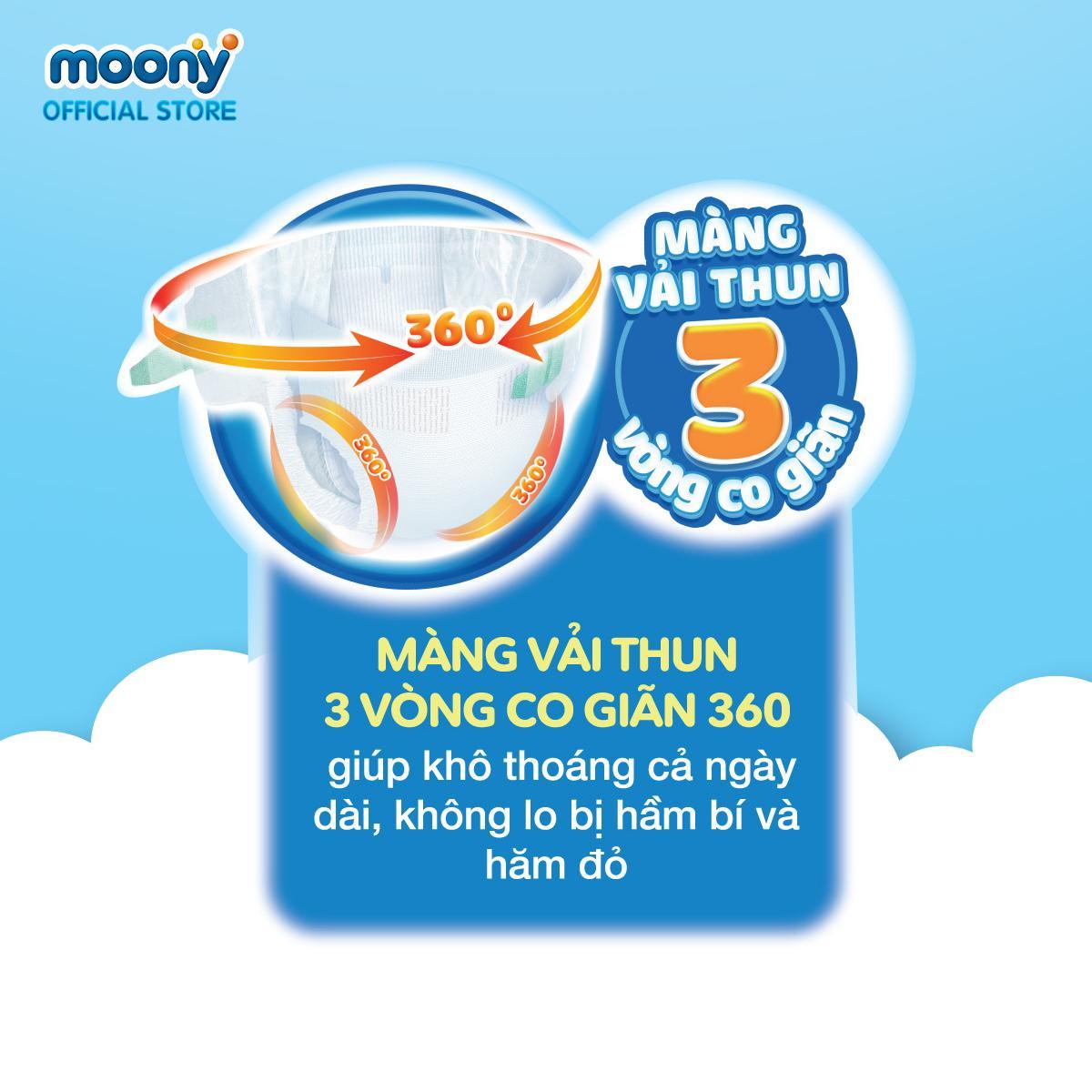 Miếng lót thấm sữa Moony - 108 miếng