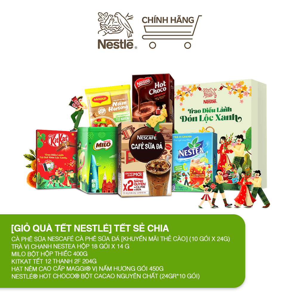[Giỏ Quà Tết Nestlé] Tết Sẻ Chia