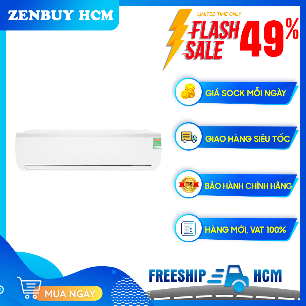 Máy Lạnh / Điều Hòa Midea MSFR-18CRDN8 2HP