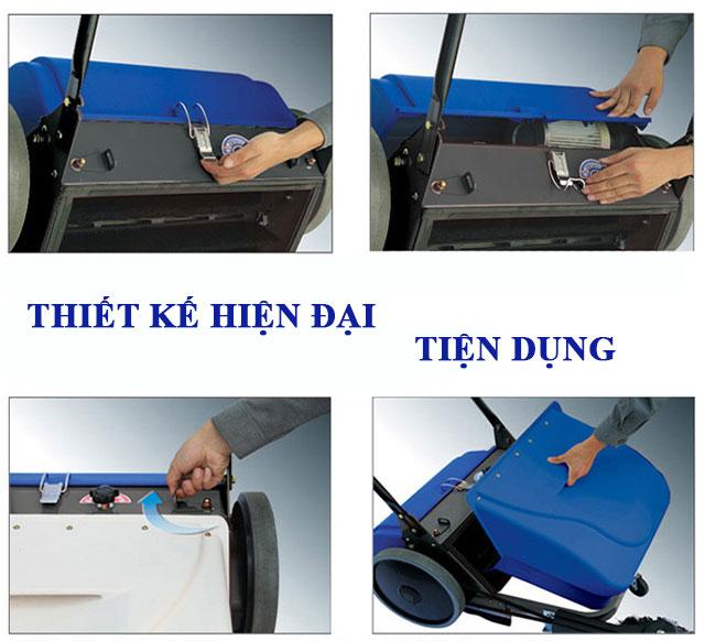 MÁY QUÉT RÁC ĐẨY TAY PALADA PD-700