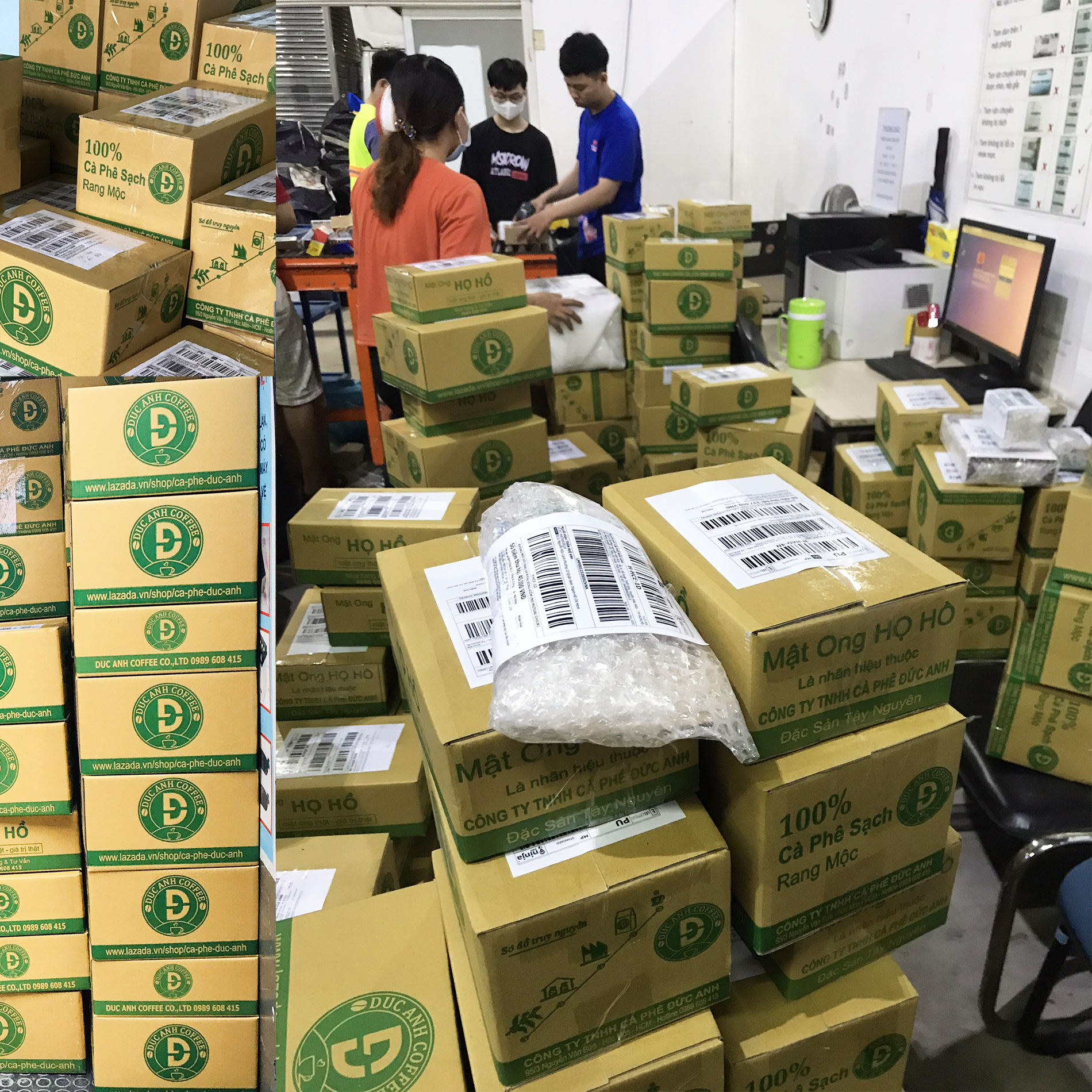 Cà phê nhân sống 5kg