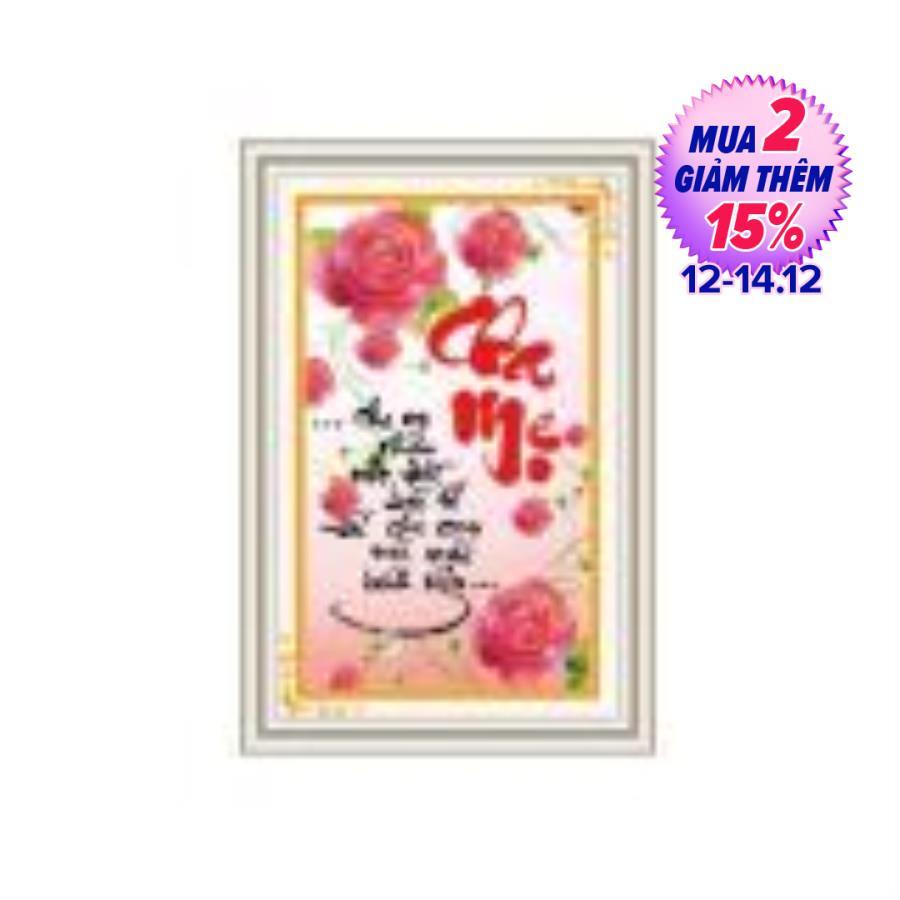 Tranh thêu 222964 - Cha mẹ