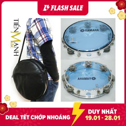 Trống lắc tay Tambourine Yamaha