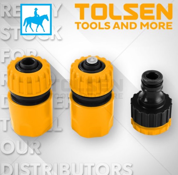 BỘ 3 ĐẦU NỐI ỐNG TOLSEN 57120