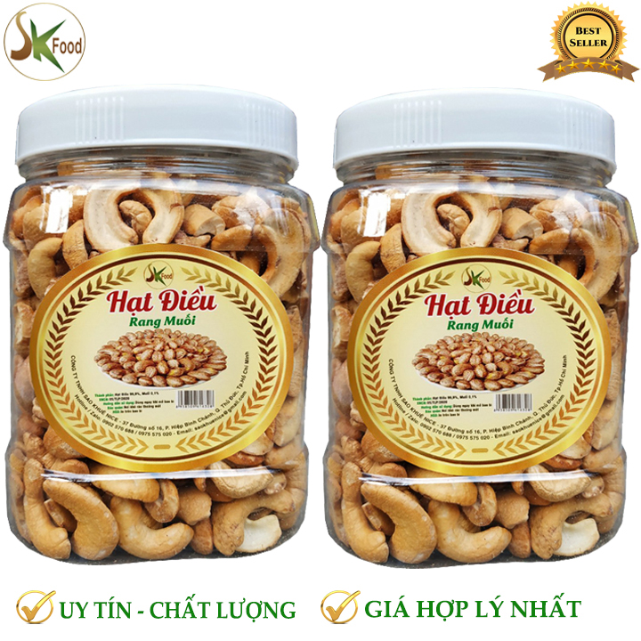 Hạt điều rang muối SK FOOD 1kg