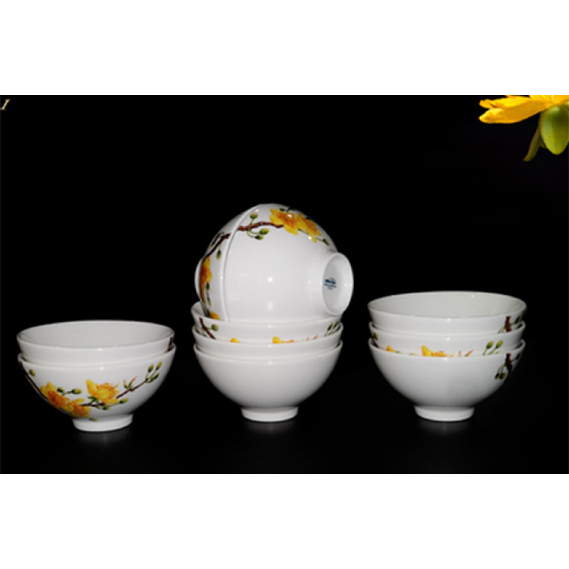 CHÉN CƠM MINH LONG DAISY IFP HOÀNG MAI 11.5CM