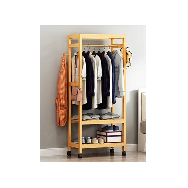 TỦ QUẦN ÁO KHUNG GỖ TRE RE0268