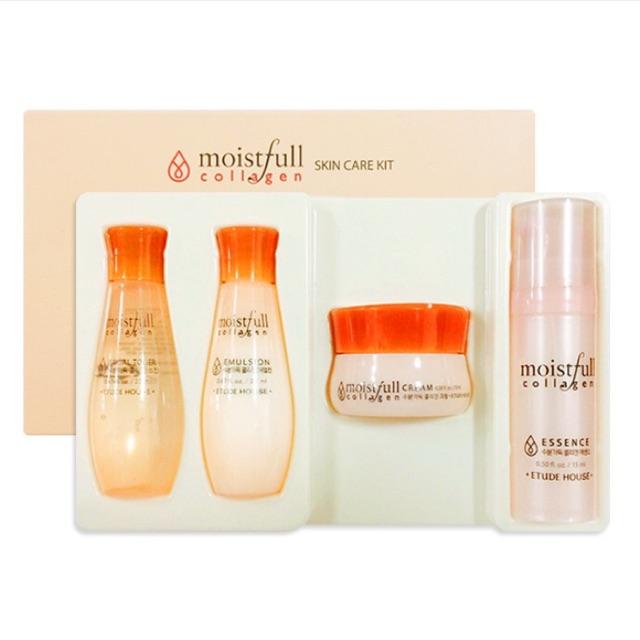 Bộ sản phẩm chăm sóc da mặt Etude house Collagen Moistfull Skin Care Kit