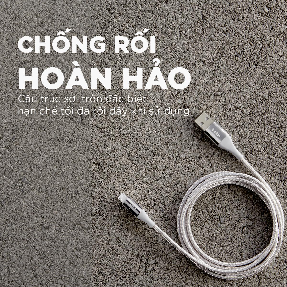 Cáp Sạc Micro USB Belkin MIXIT F2CU051bt04
