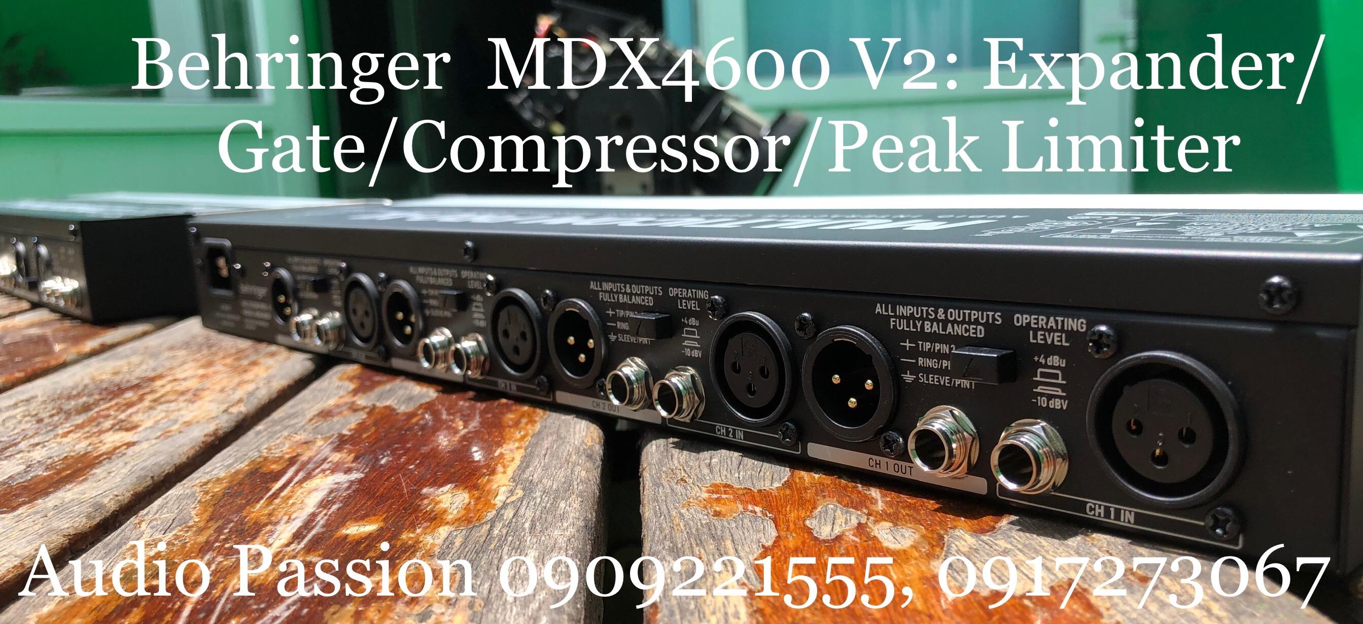 Bộ xử lý tín hiệu âm thanh BEHRINGER MDX2600
