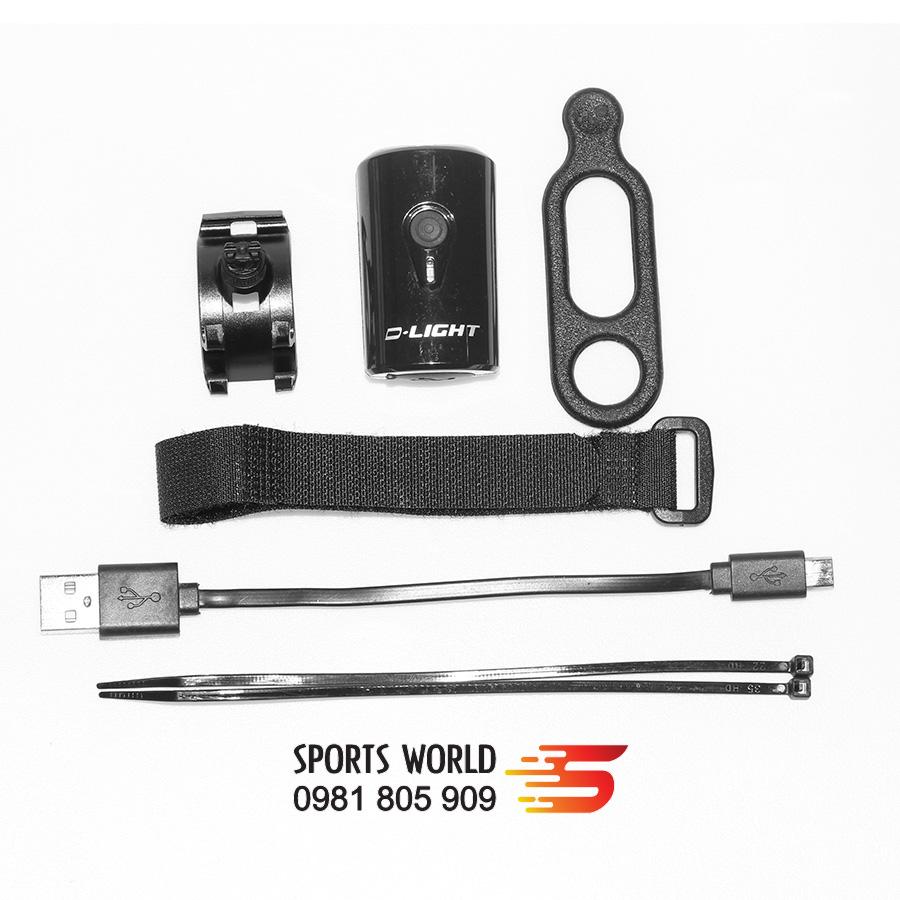 Đèn trước xe đap D-LIGHT CG- 211W