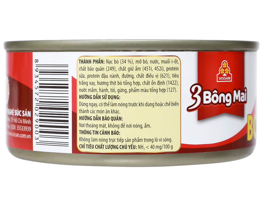 Bò 2 lát 3 Bông Mai