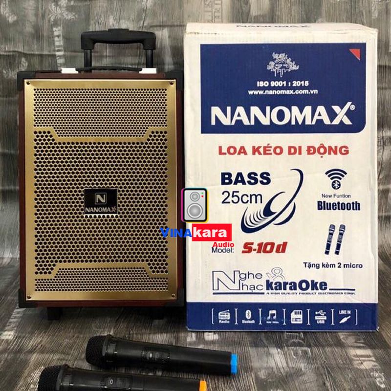 Loa kéo di động Nanomax S-10B