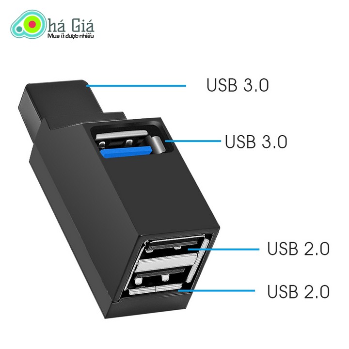 HUB CHIA CỔNG USB PKA297