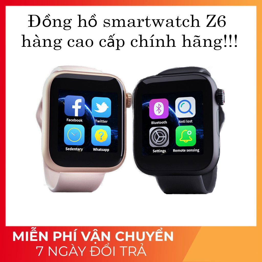 Đồng hồ thông minh, smartwatch chính hãng | Đồng hồ thông minh cho be  Cách sử dụng đồng hồ thông minh  - Đồng hồ thông minh Apple - Đồng hồ thông minh Samsung | Đồng hồ thông minh z6 phát Bluetooth hỗ trợ thẻ SIM