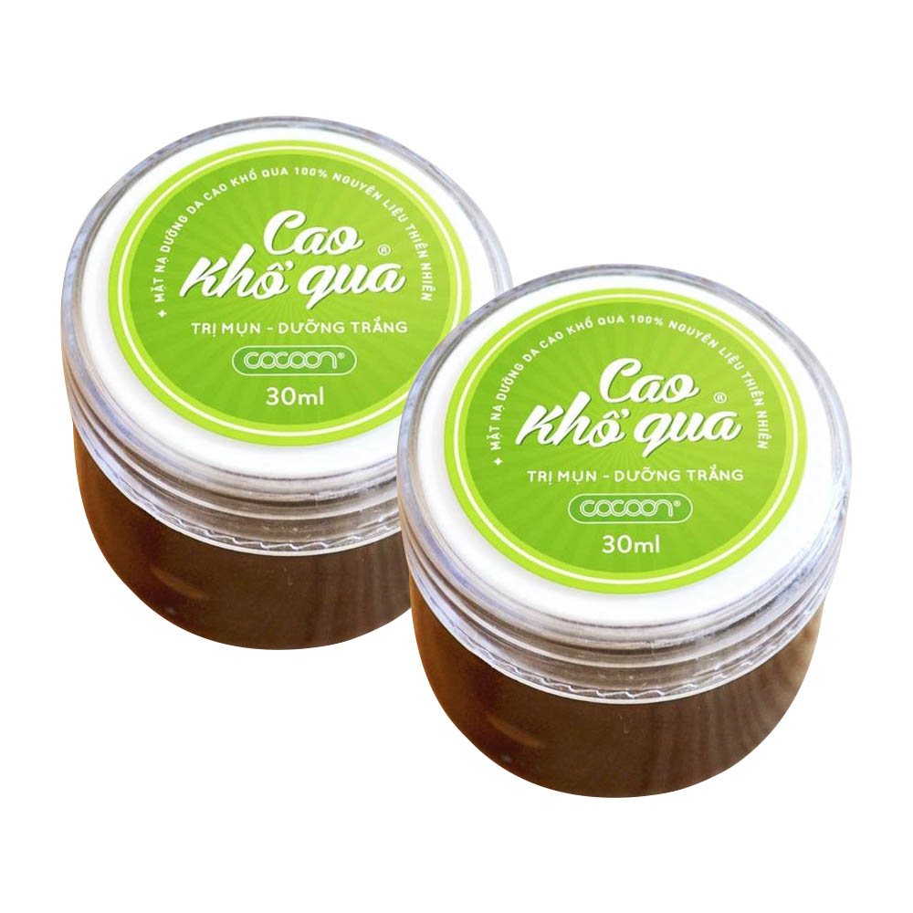 Mặt Nạ Thải Độ Da , Trị Mụn Ẩn Cocoon Cao Khổ Qua 30ml