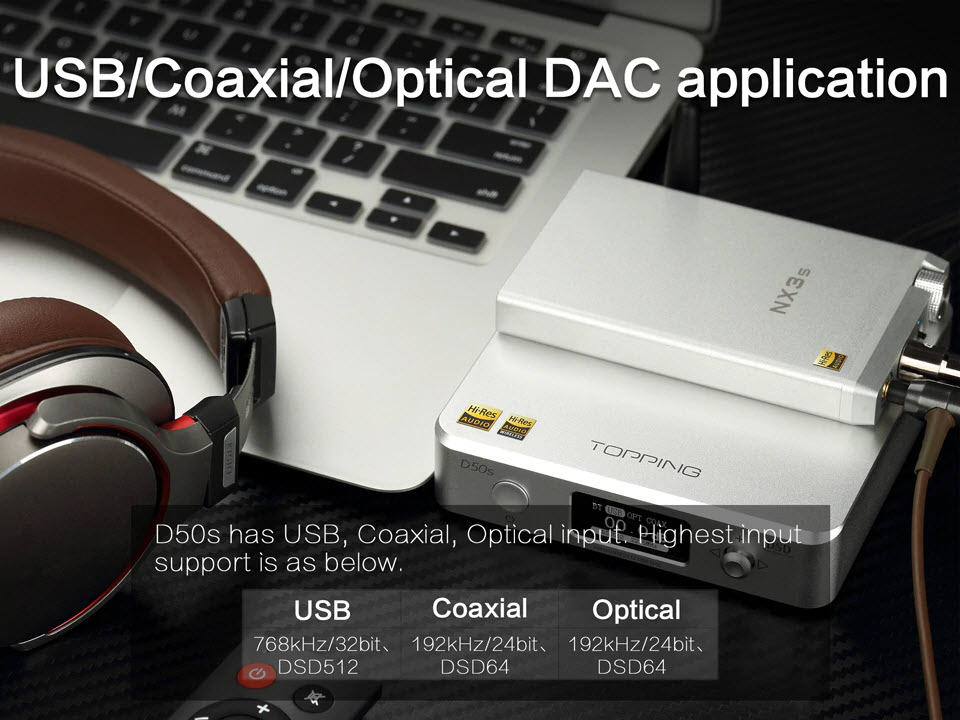 DAC giải mã Topping D50S