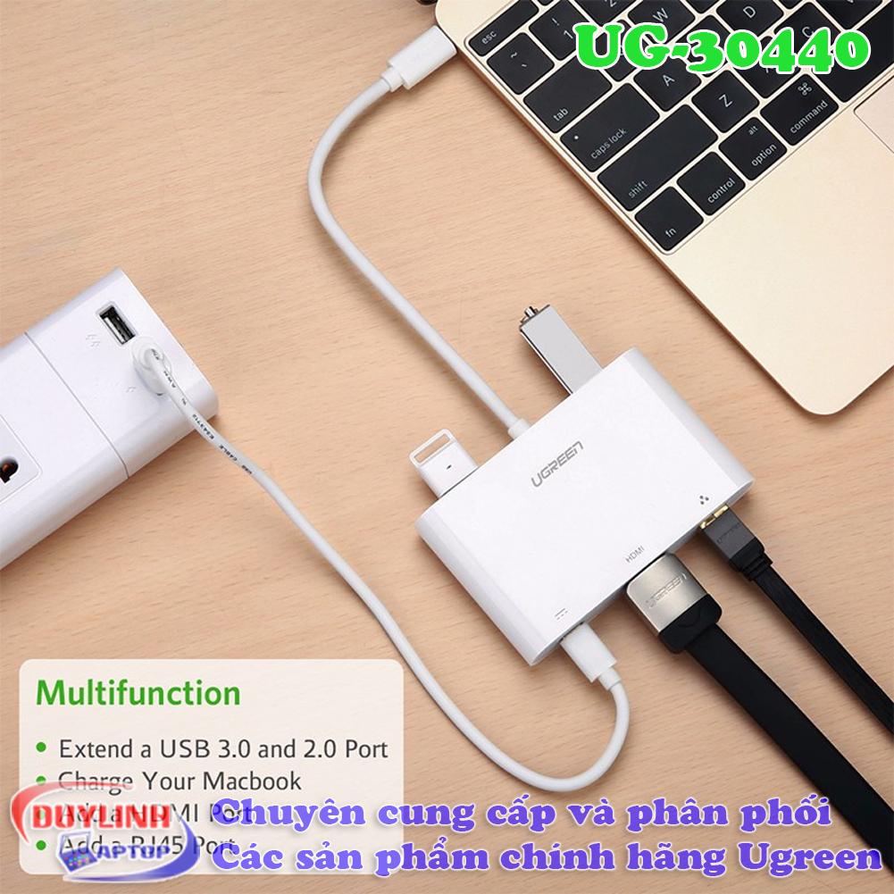 Bộ chia USB Type-C Ugreen 30440