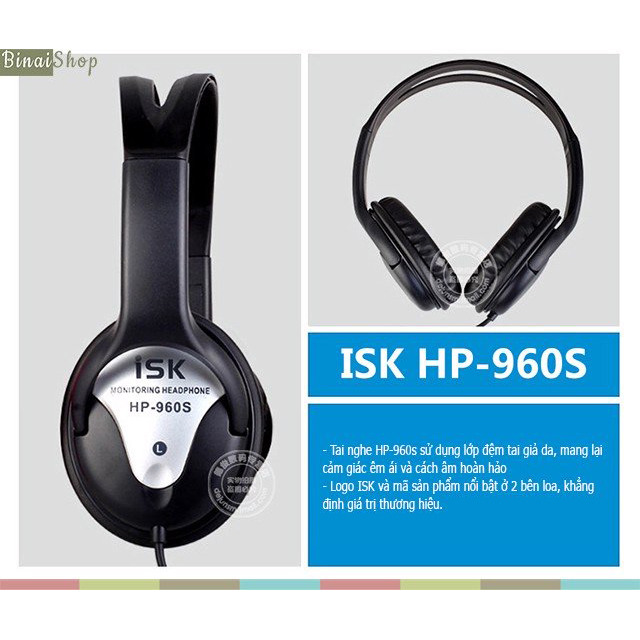 Tai nghe ISK HP-960S