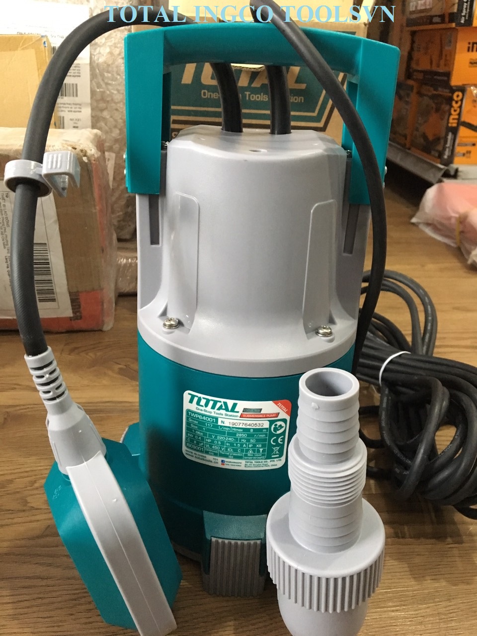 MÁY BƠM CHÌM NƯỚC SẠCH TOTAL TWP64001