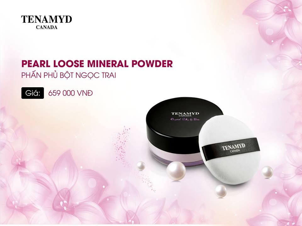 Phấn phủ bột ngọc trai Tenamyd Pearl Loose Mineral Powder
