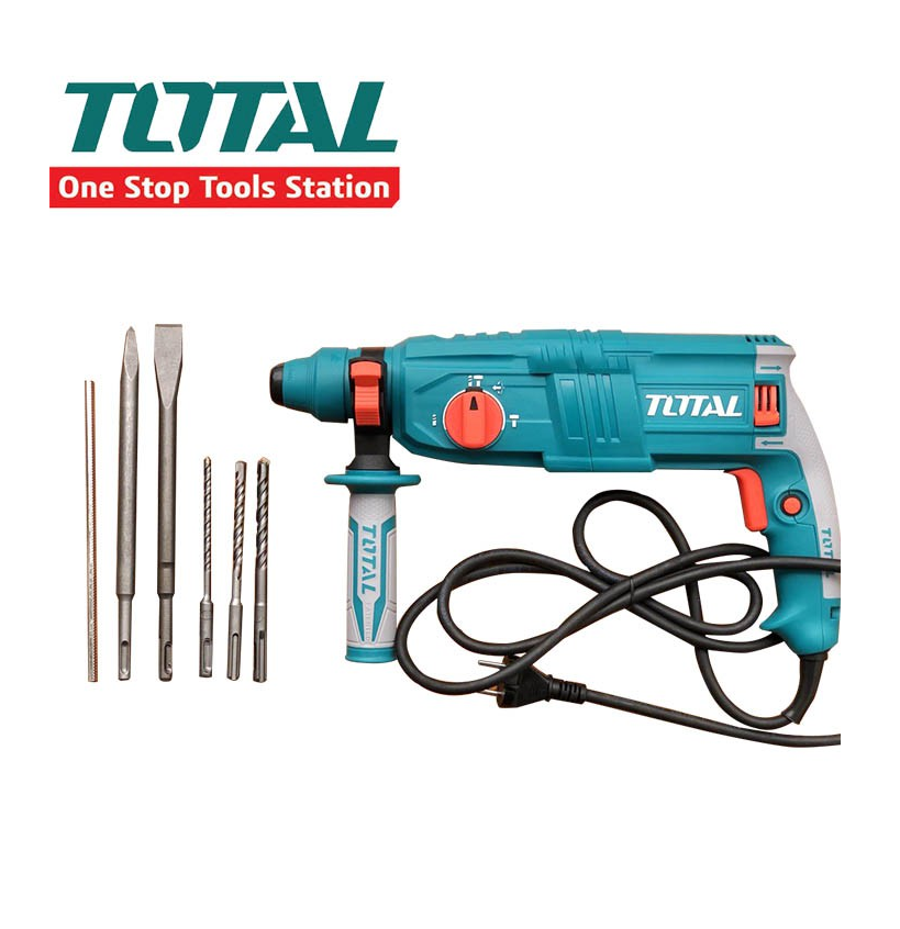 Máy khoan búa 800W Total TH308268-2 ( Có đầu chuyển )