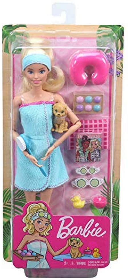 Đồ chơi BARBIE - Chăm sóc sức khỏe Barbie - Thời trang spa -GJG55/GKH73