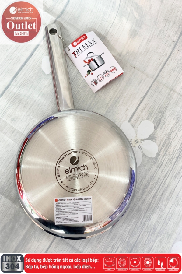 CHẢO INOX CHỐNG DÍNH ELMICH EL-3754