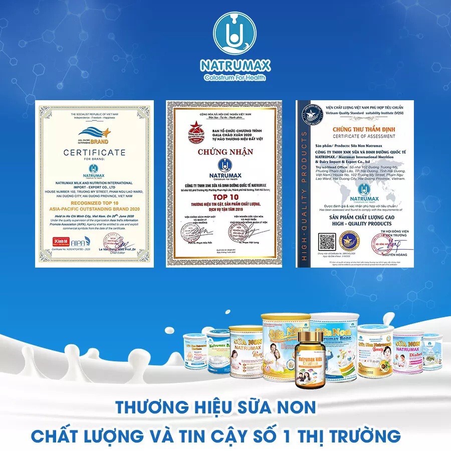 Sữa non Natrumax Diabet 800g
