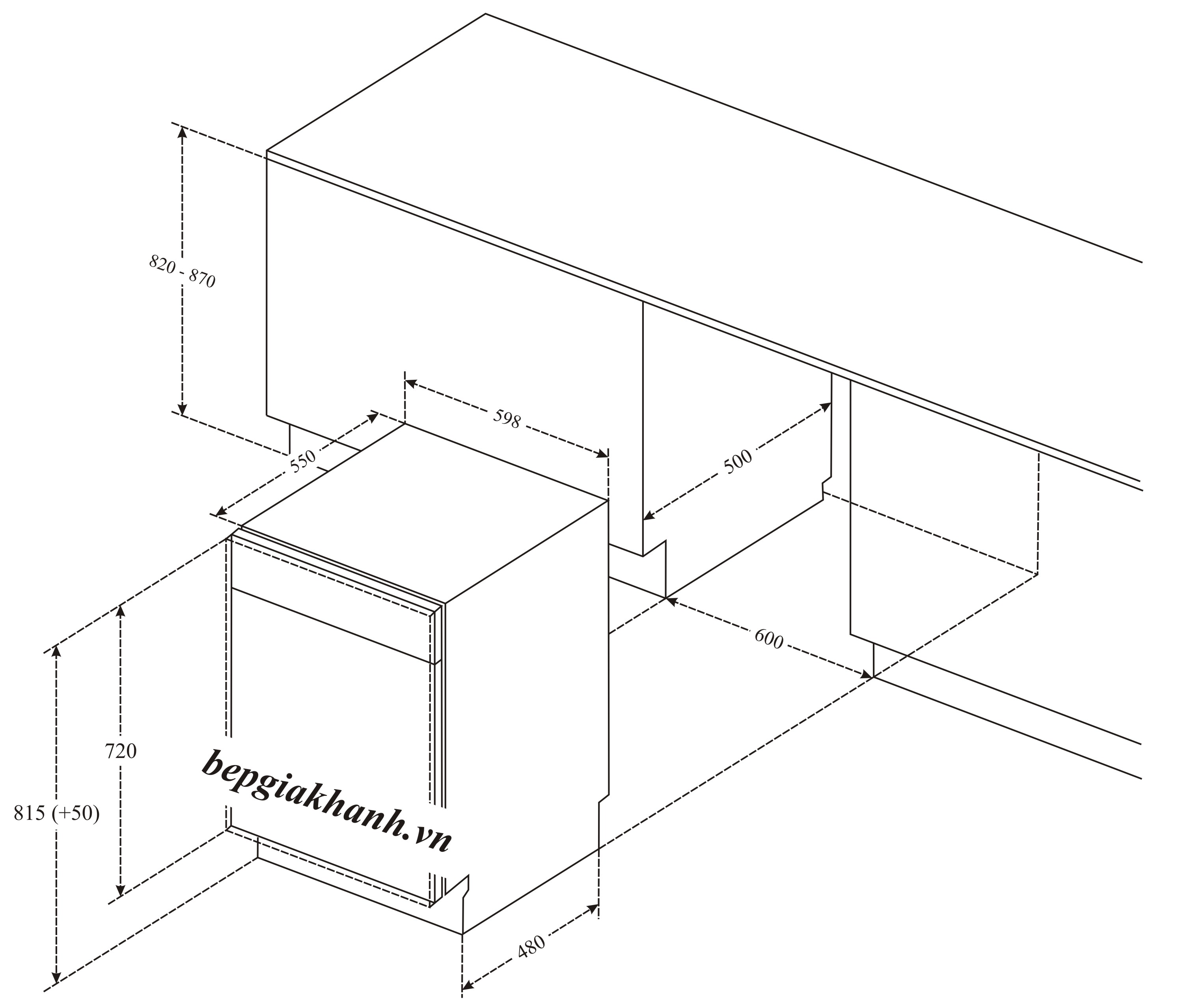Máy rửa chén Teka DW8 80 FI