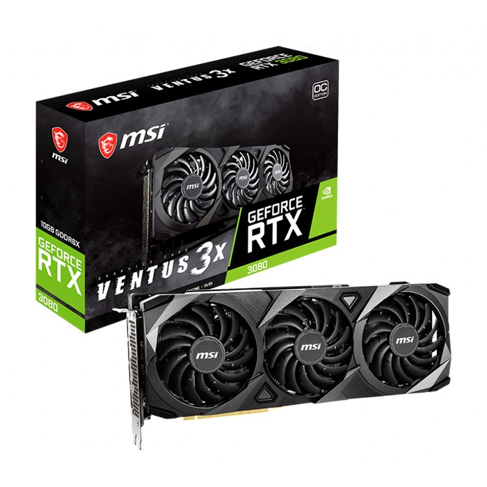 VGA MSI RTX 3080 10G GDDR6X Ventus 3X OC