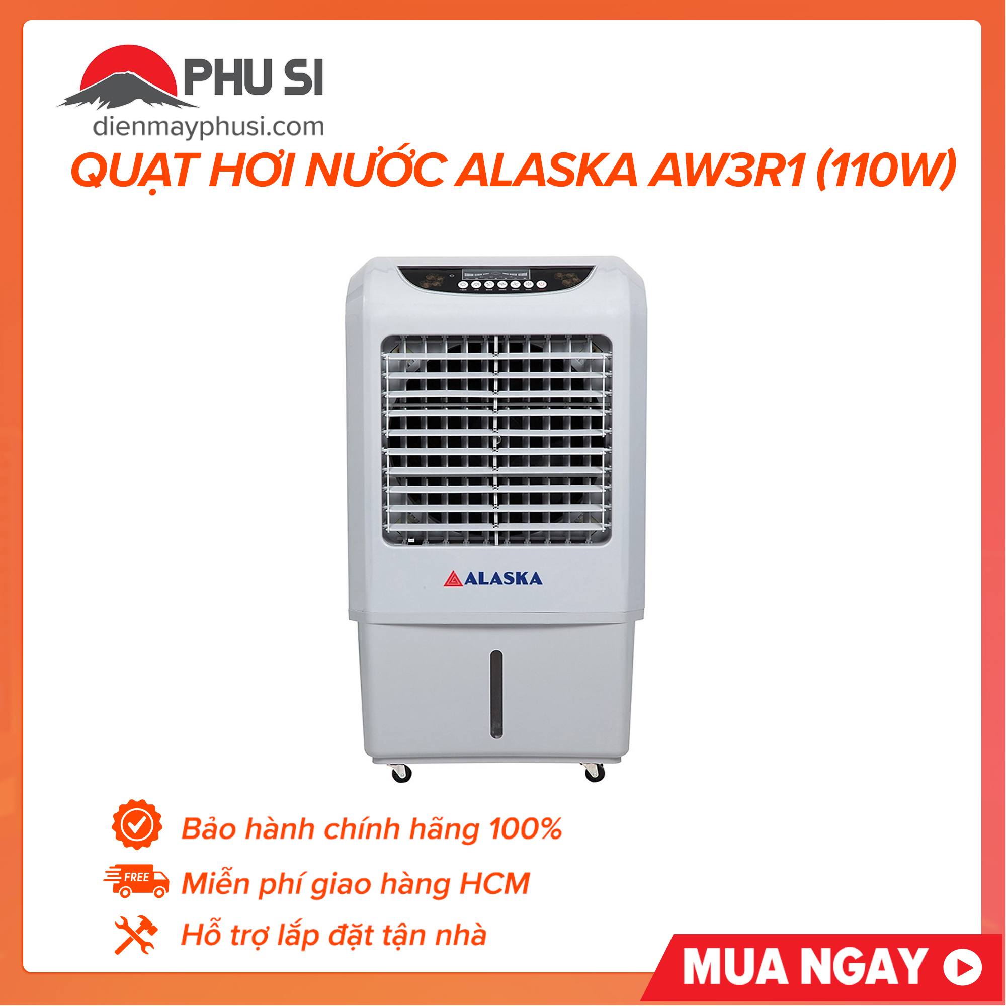 Quạt làm mát không khí hơi nước ALASKA AW-3R1