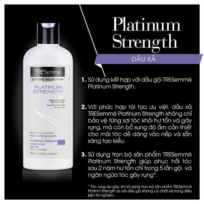Dầu Xả Tresemme Platinum Strength