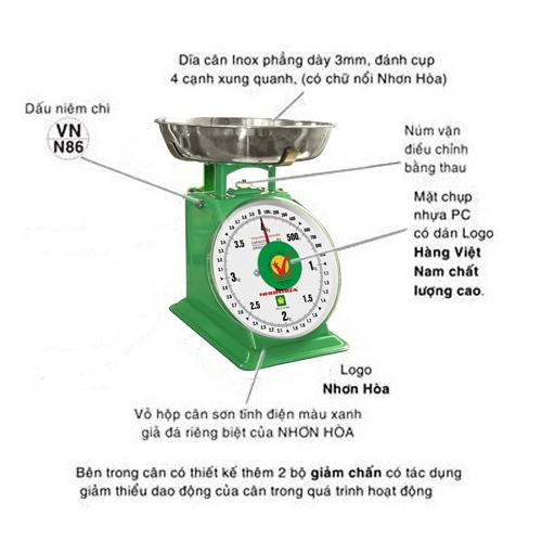 Cân Nhơn Hòa 4 kg