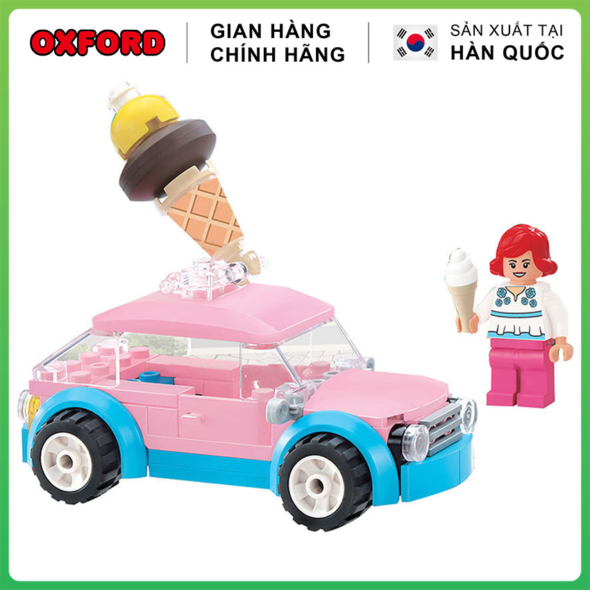 Đồ chơi lắp ghép xe kem ốc quế Oxford HS33912