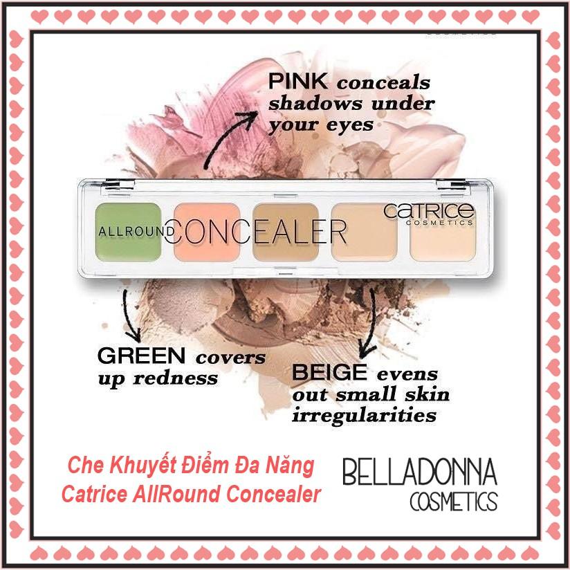 Che Khuyết Điểm Catrice AllRound Concealer Palette 5 Ô (6g)