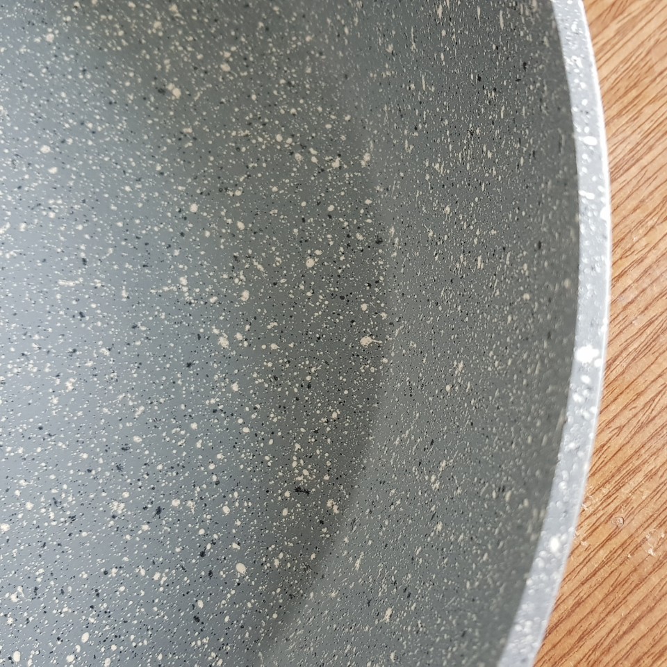 CHẢO VÂN ĐÁ CHỐNG DÍNH GREEN COOK 22CM